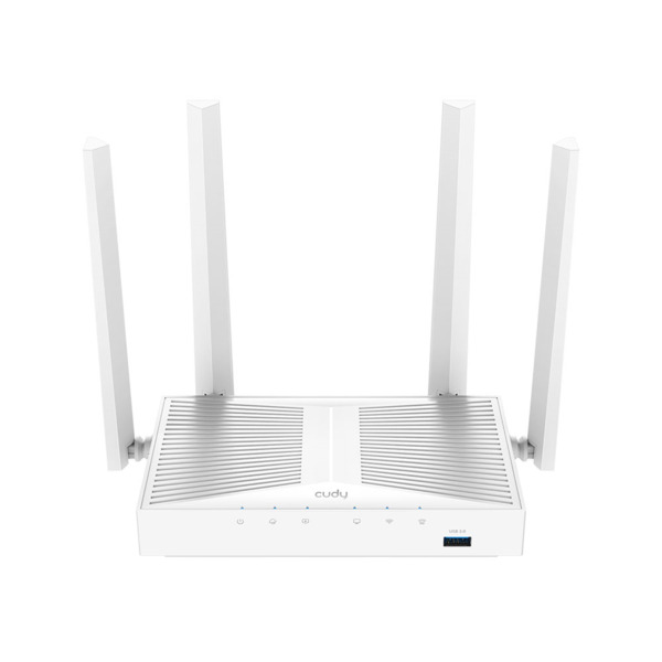 Cudy CUDY-82 WR1300S Router Cudy WiFi dual band AC1200. 5 puertos Gigabit y USB 3.0. Hasta 867 Mbps en 5?GHz y 300 Mbps en 2,4?G