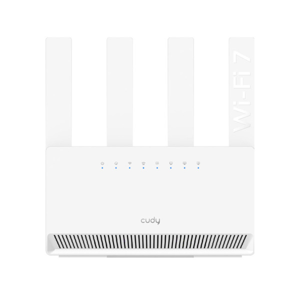 Cudy CUDY-84 WR3600E Router WiFi 7 de doble banda con CPU Quad-Core. Hasta 3600?Mbps. Soporte para 200 dispositivos. Control por
