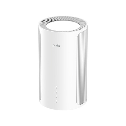 Comprar Cudy CUDY-90 P2 Router 5G AX3000 de Cudy. Velocidad de descarga de hasta 2,6 Gbps. Wi-Fi 6 dual band con 4×4 MIMO y beamforming. Conectividad 5G/4G y dos puertos Gigabit. Compatible con Cudy Mesh, VPN y gestión por app
