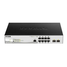 D-Link DGS-1210-10P/ME/E 10xGb PoE+ Switch 2xC