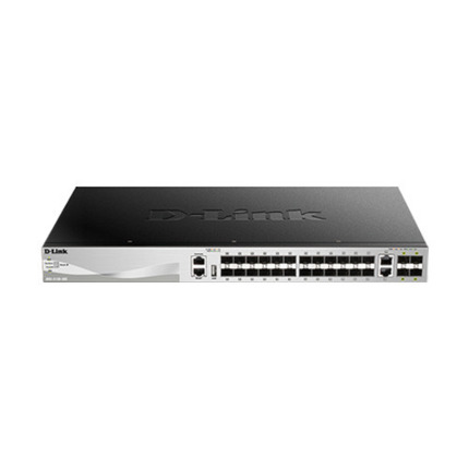 Comprar DGS-3130-54PS-E Switch PoE+ de 48 puertos de cobre GB + 2 puertos de cobre10G + 4 puertos SFP+ 10G. PoE 370W.  Capa 3 gestionable. Stackable,