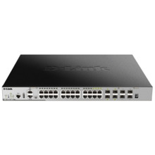 D-Link DGS-3630-28PC Switch L3 20xGB PoE 4xSFP