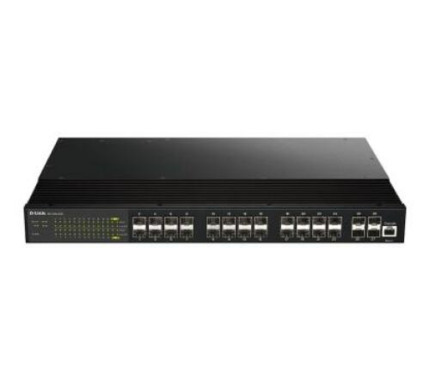 Comprar DIS-700G-28XS Switch industrial de 24 puertos de cobre 100/1000 + 4 SFP 1Gbps/10Gbps. Capa 2+ Gestionable. Fuente de alimentación no incluida.
