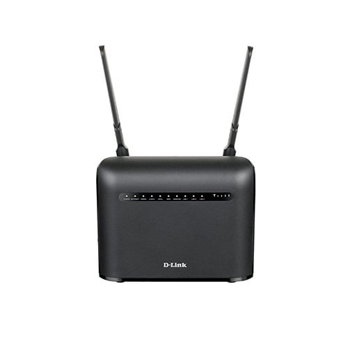 D-Link DWR-953 Router WIFI 4G LTE 150Mbps AC1200, ranura tarjeta SIM, 2 antenas externas LTE, 802.11ac/n/g/b, 4 x 1000Mbps LAN,