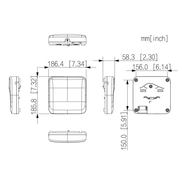 Dahua ASC3202B Controladora 2 Puertas Wiegand RS-485 TPC/IP y PoE Insider Series (2)