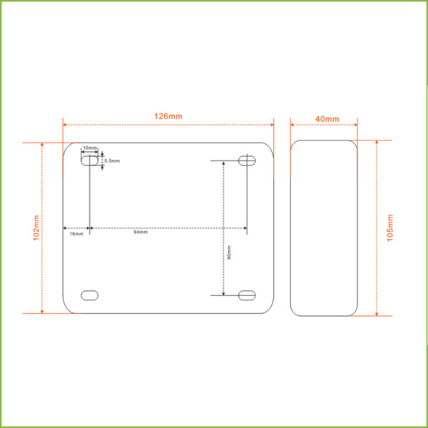 Dahua ASF601A Cerradura Electrónica Sileciosa para montaje universal Izquierda/Derecha 12Vdc (1)