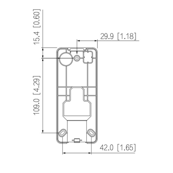 Dahua ASI1201E-V1 Lector Autónomo Tarjeta Mifare IP66 (2)