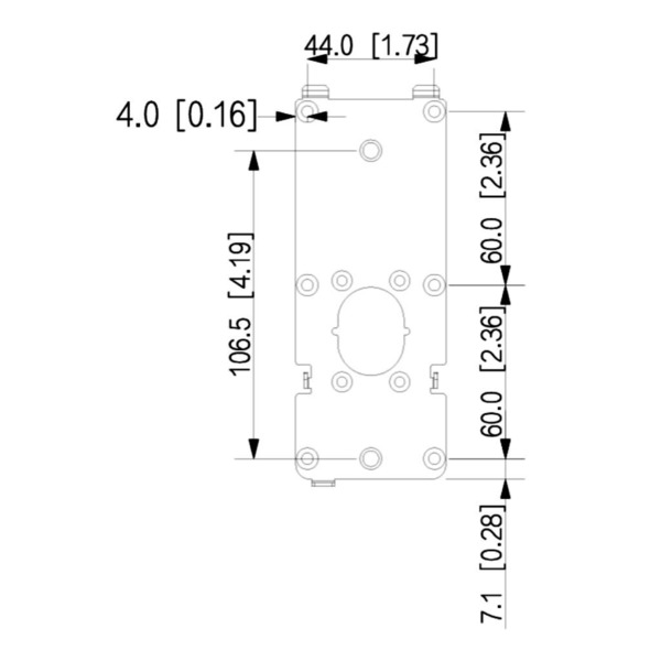 Dahua ASI1201M-MEW Lector Autónomo Tarjeta doble frecuencia 13.56MHz/125kHz IP65 IK08 WiFi (2)