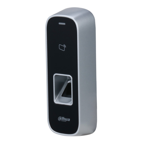 Dahua ASI1202M Lector Autónomo Tarjeta Mifare + Huella RS485 IK10 IP65