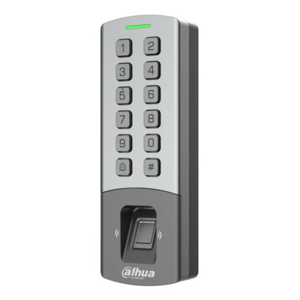 Comprar Dahua ASI1212M-W Lector Autónomo Huella+PIN+remoto+Tarjeta Mifare IP65 IK08 WiFi