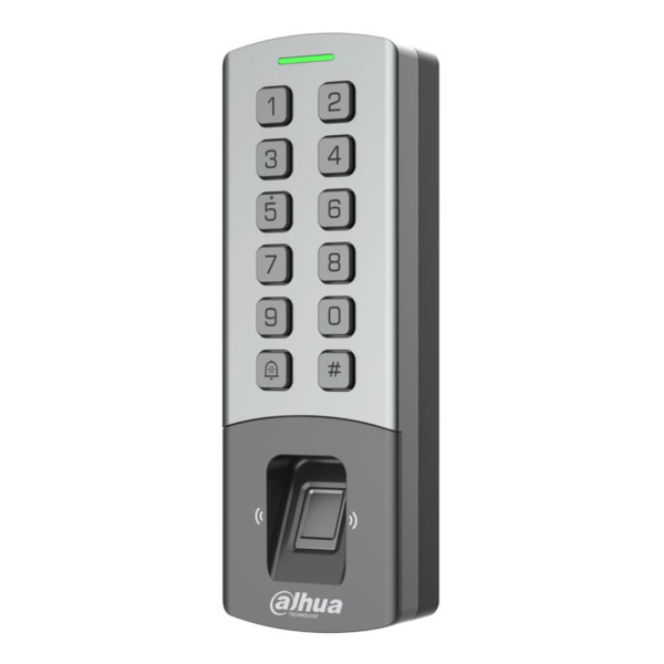 Dahua ASI1212M-W Lector Autónomo Huella+PIN+remoto+Tarjeta Mifare IP65 IK08 WiFi