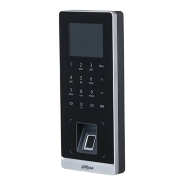 Dahua ASI2212H-W Lector Autónomo LCD 2.4" Huella+PIN+remoto+Tarjeta Mifare WiFi