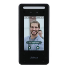 Dahua ASI6213J-MW-V1 Lector Autónomo LCD 4.3" táctil de Reconocimiento Facial+PIN+Tarjeta+QR WiFi 2.4GHz IP65