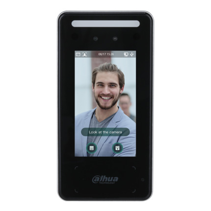 Comprar Dahua ASI6213J-MW-V1 Lector Autónomo LCD 4.3" táctil de Reconocimiento Facial+PIN+Tarjeta+QR WiFi 2.4GHz IP65