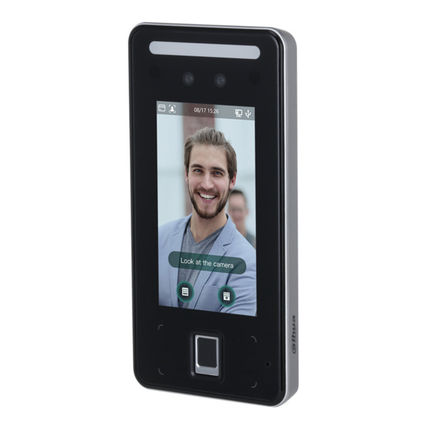 Dahua ASI6214J-MFW Lector Autónomo LCD 4.3" táctil de Reconocimiento Facial+PIN+Tarjeta+Huella (1)