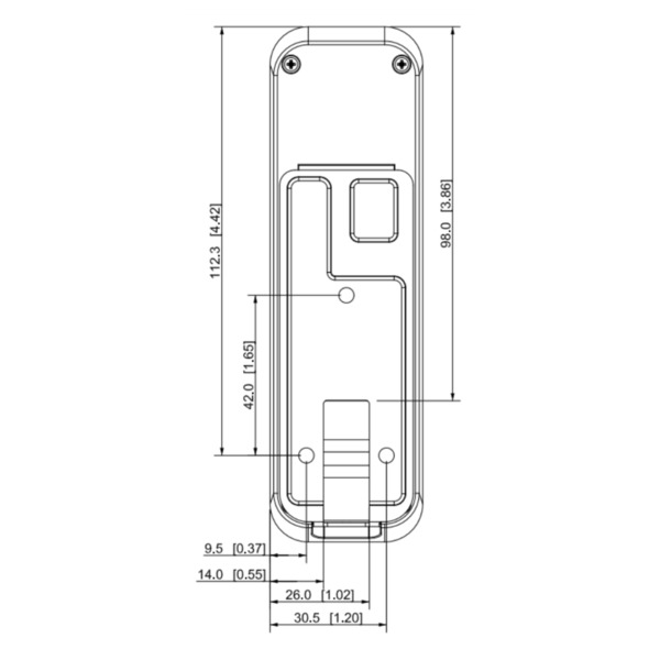 Dahua ASR2200A-B Lector Proximidad Mifare RS485 Wiegand IP66 Bluetooth (4)