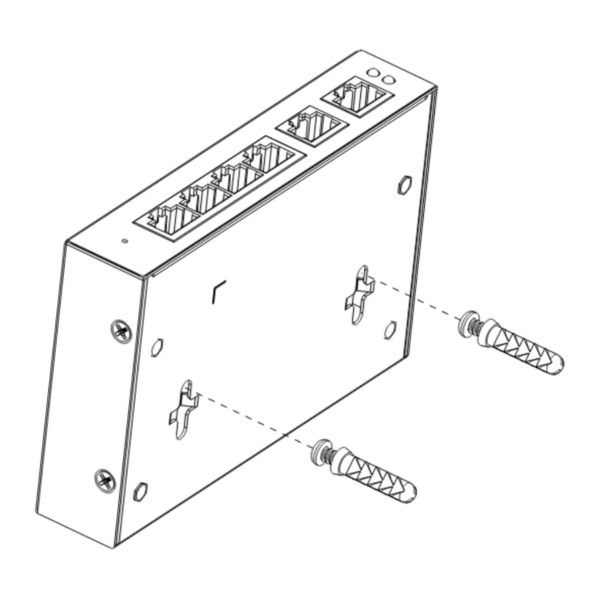 Dahua CS4006-4GT-60 Switch PoE 4 puertos Gigabit + 2RJ45 Uplink Gigabit 60W Gestionable en Cloud Layer2 (3)