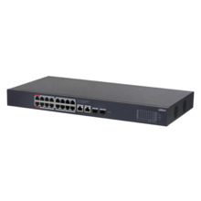 Dahua CS4220-16GT-135 Switch PoE 16 puertos Gigabit + 2 Uplink Gigabit RJ45 + 2SFP Gigabit 135W Manejable en Cloud Layer2