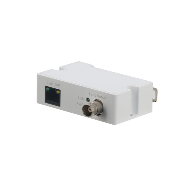 Dahua DAHUA-1153N DH-LR1002-1ET-V3 Conversor de RJ45 10/100M a BNC. Transmisor de 1 canal con transmisión de alimentación a trav