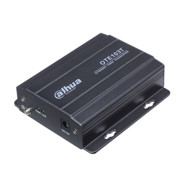 Dahua DAHUA-1425 OTE103T Convertidor de medios mono-modo (SM) conector FC de gama Industrial. Unidad transmisora (TX) 1310nm/155