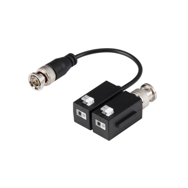 Dahua DAHUA-1631 PFM800B-4K Pack de 2 transceptores pasivos de vídeo HDCVI/HDTVI/AHD/CVBS de 1 canal de transmisión en tiempo re