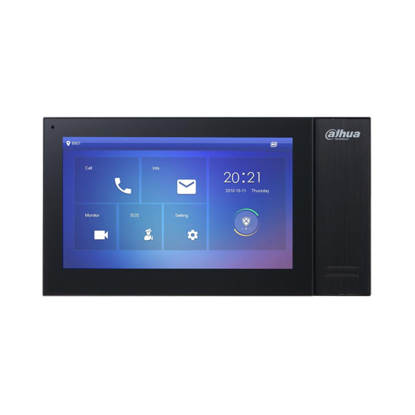 Dahua DAHUA-2099 VTH2421FB-P Monitor SIP a color Dahua de 7"" para interior. Pantalla táctil capacitiva (1024x600). H.264. G.711