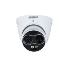 Dahua DAHUA-2206 TPC-DF1241P-D3F4 Domo térmico + visible con iluminación IR de 30 m, para exterior. Cámara visible con CMOS 1/2,