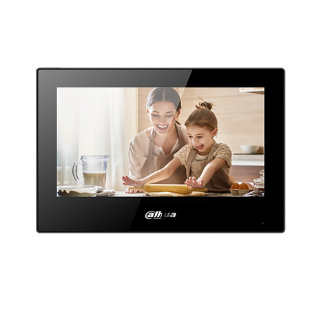 Dahua DAHUA-2612 VTH5321GB-W Monitor IP WiFi Dahua color de 7". Protocolo SIP. Pantalla táctil capacitiva. Operativa mediante bo