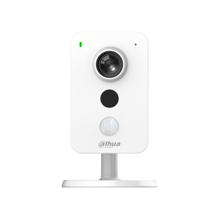 Comprar Dahua DAHUA-2620-FO IPC-K22A Cámara compacta IP Dahua de 2MP con iluminación infrarroja de 10 m para interior. Soporta PIR. CMOS 1/2,7"" de 2MP. Stream dual. Formato H.265/H.264/MJPEG. Resolución de 1080P a 25ips. Filtro ICR. 0,215 lux F2.0. Ópti