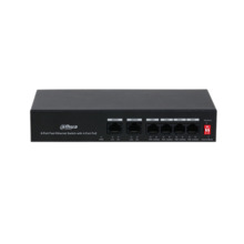 Dahua DAHUA-2646 PFS3006-4ET-36 Switch comercial no gestionable (L2) 4 puertos Fast Ethernet PoE + 2 puertos Uplink Fast Etherne