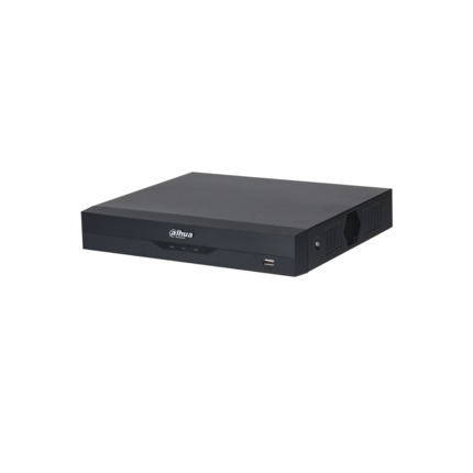 Comprar Dahua DAHUA-2957-FO XVR4104HS-I XVR 5 en 1 Dahua de 4 canales HDCVI/HDTVI/AHD/CVBS + 1 canal IP 2MP (sumado a las entradas BNC). Las entradas BNC pueden convertirse en IP. Formato AI/H.265+/H.265/H.264+/H.264. Audio bidireccional. Reproduce 4 can