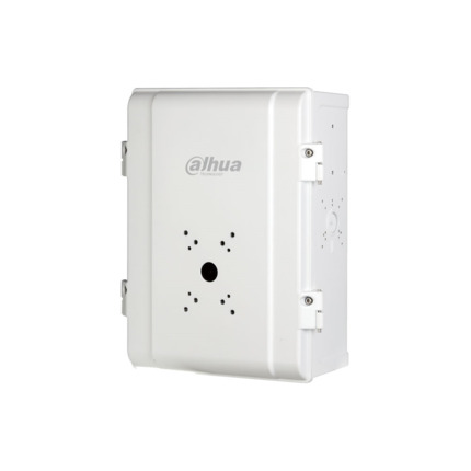Comprar Dahua DAHUA-2966 PFA143 Caja de conexiones para exterior. Diseño de carcasa totalmente de aluminio. Grado de protección IP66 y antivandálico IK10. Permite la instalación de fuente de alimentación, interruptor, MNVR y dispositivos de protección. V