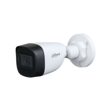 Comprar Dahua DAHUA-2992 DH-HAC-HFW1231CP-A-0280B Cámara bullet fijo 4 en 1 Dahua con Smart IR de 30 m para interior. CMOS 1/2,7"" de 2MP. Salida 4 en 1 (HDCVI / HDTVI / AHD / 960H) conmutable por OSD o desde mando DAHUA-498. Óptica fija de 2,8 mm (107°)