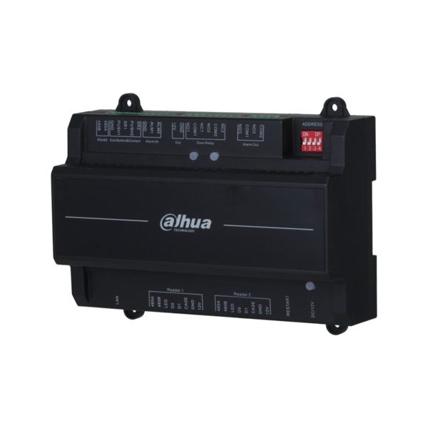 Dahua DAHUA-3031 DHI-ASC2202B-S Controlador de control de accesos para 2 puertas de 1 sentido. Admite comunicación TCP/IP. Proto