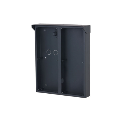 Comprar Dahua DAHUA-3112 VTM29R6 Cubierta para lluvia para dos módulos triples. Forma parte del sistema modular VTO4202FB-X de Dahua. Mejora la vida útil del dispositivo protegiéndolo de la luz solar y la lluvia. Fabricada en aluminio AL 5052. Para monta