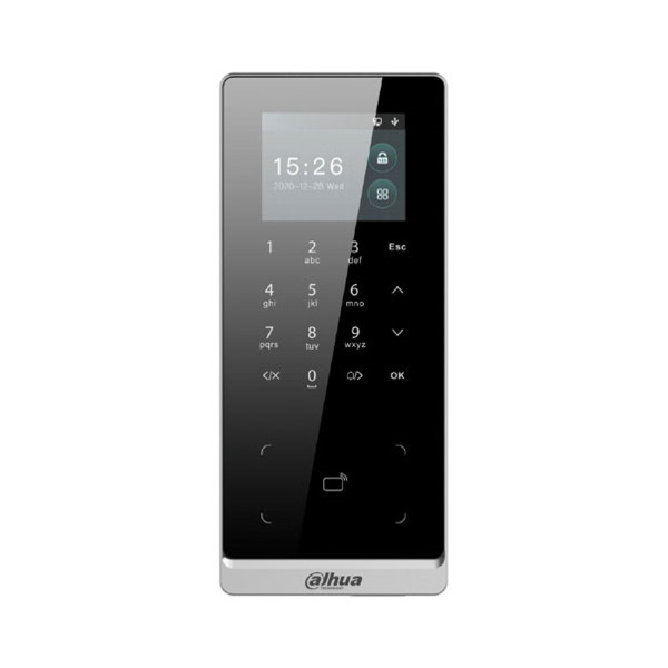 Dahua DAHUA-3168 DHI-ASI2201H-DW Terminal autónomo de control de accesos Dahua. Pantalla LCD de 2,4"". Lector de tarjetas ID y N