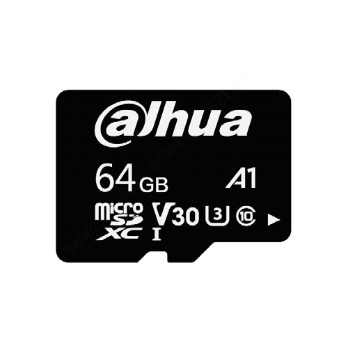 Dahua DAHUA-3192 DHI-TF-L100-64GO00F0 Tarjeta MicroSD Dahua de 64GB. UHS-I. 100 MB/s de lectura. 40 MB/s de escritura. Rendimien