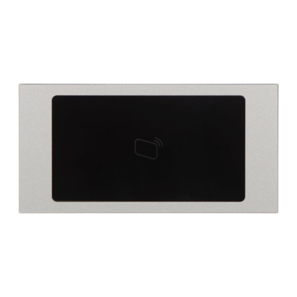 Comprar Dahua DAHUA-3205 DHI-VTO4202F-MR1 Módulo lector de tarjetas RFID Dahua para videoportero IP modular VTO4202F-X. Hasta 10 000 tarjetas.  Fabricado en plástico y metal. Sistema modular. IP65, IK07. Color gris y negro.