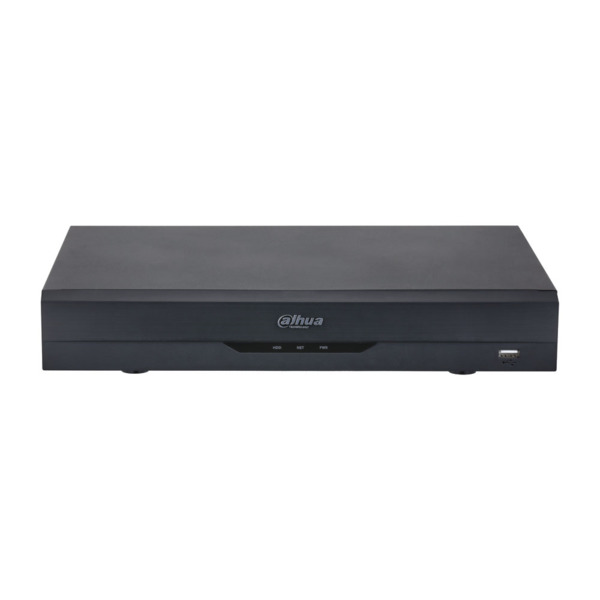 Dahua DAHUA-3258-FO DH-XVR5116HE-I3 XVR 5 en 1 Dahua de 16 canales 5MP. Formatos AI/H.265+/H.265. 16 canales BNC HD + 8 canales