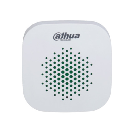 Comprar Dahua DAHUA-3273 ARA12-W2(868) Sirena vía radio Dahua. Detección de intensidad de señal vía radio. Alarma de batería baja. Medición de temperatura. Salto de frecuencia y comunicación bidireccional. Actualización en la nube y recuperación automáti