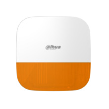 Dahua DAHUA-3328 DHI-ARA13-W2(868) orange Sirena vía radio de exterior Dahua. Potencia sonora de 110 dB. Sonidos de Incendio, al