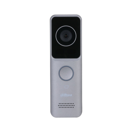 Comprar Dahua DAHUA-3333 DHI-VTO2311R-WP Estación de videoportero WiFi Dahua. 1 botón de llamada. IP65 apto para exterior. Cámara de 2 megapíxeles con iluminación IR. Desbloqueo por tarjeta, APP y monitor interior. Audio bidireccional. Capacidad de hasta