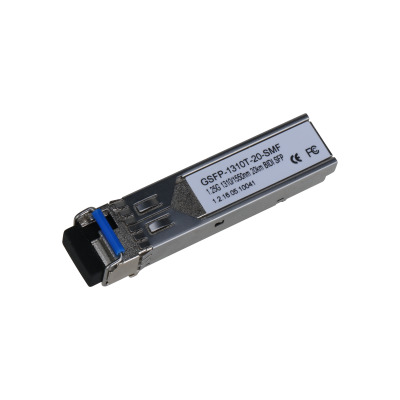 Dahua DAHUA-3359 GSFP-1310T-20-SMF Módulo SFP transmisor de fibra simple de 1,25 Gbps. Monomodo (SM). Distancia de hasta 20km. C