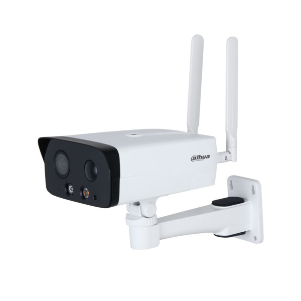 Dahua DAHUA-3443-FO DH-IPC-HFW3441DGP-AS-4G-NL668EAU-B-0280B Cámara IP Dahua con 4G LTE. 4MP@25/30ips, H.265/H.264. ICR, 0,01/0,