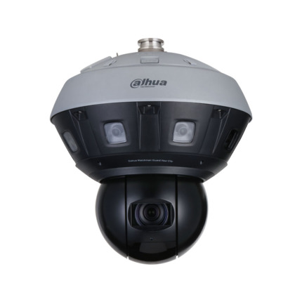 Comprar Dahua DAHUA-3480-FO DH-PSDW81642MP-A360-D440-DC36V-S3 Domo PTZ IP Dahua WizMind multi-sensor panorámica 360°. 8 CMOS de 2MP. 16MP@25/30ips, Smart H.265+. ICR, IR 400m. Ópticas panorámicas 2,8 mm. Zoom óptico 40X (5,5~220 mm). WDR digital (panorám