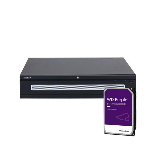 Dahua DAHUA-3950-2TB DHI-NVR608H-32-XI-2TB NVR IP Dahua de 32 canales. Smart H.265+. 1024Mbps de entrada (512Mbps con AI activad