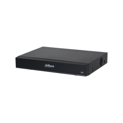 Comprar Dahua DAHUA-4119-FO XVR7108H-4K-I3 XVR 5 en 1 Dahua de 8 canales. Formatos AI/Smart H.265+. 4 canales BNC HD + 4 canales IP. Grabación 8MP@15ips. Ancho de banda de 128 Mbps. Salidas HDMI (4K) y VGA (1080P) simultáneas/heterogéneas. Audio bidirecc