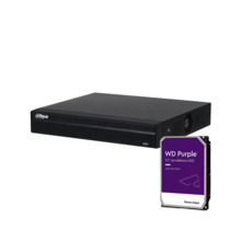 Dahua DAHUA-4127-1TB DHI-NVR4104HS-4KS3-1TB NVR IP Dahua de 4 canales. Formato Smart H.265+. 80/60Mbps de entrada/salida. Salida