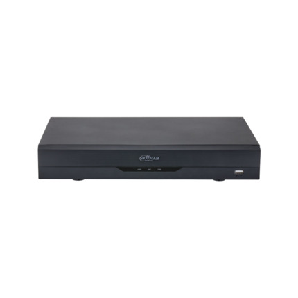 Comprar Dahua DAHUA-4174-FO DH-XVR5116HE-4KL-I3(V2.0) XVR 5 en 1 Dahua de 16 canales. Formatos AI/H.265+/H.265. 16 canales BNC HD + 16 canales IP. Grabación 8MP@7ips. Ancho de banda entrante de 128 Mbps. Salidas HDMI 4K y VGA 1080P. Audio bidireccional.