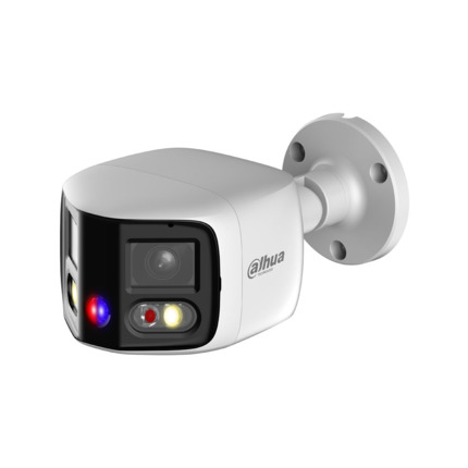 Comprar Dahua DAHUA-4228-FO DH-IPC-PFW3849SP-A180-E2-AS-PV-0280B Cámara IP Dahua WizMind dual. Doble CMOS de 4MP. 8MP@20ips, AI H.265+, Smart H.265+. ICR, 0,005/0,0005 lux, Smart Light 25m. Óptica fija 2,8 mm. WDR 120dB, 3D-NR, 4 ROI. Proteccion perimetr